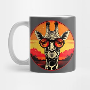 Sunglasses giraffe Mug